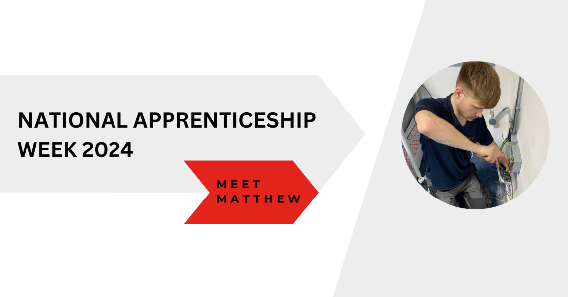 National Apprenticeship Week 2024: Electrical Apprentice | Harvey Group